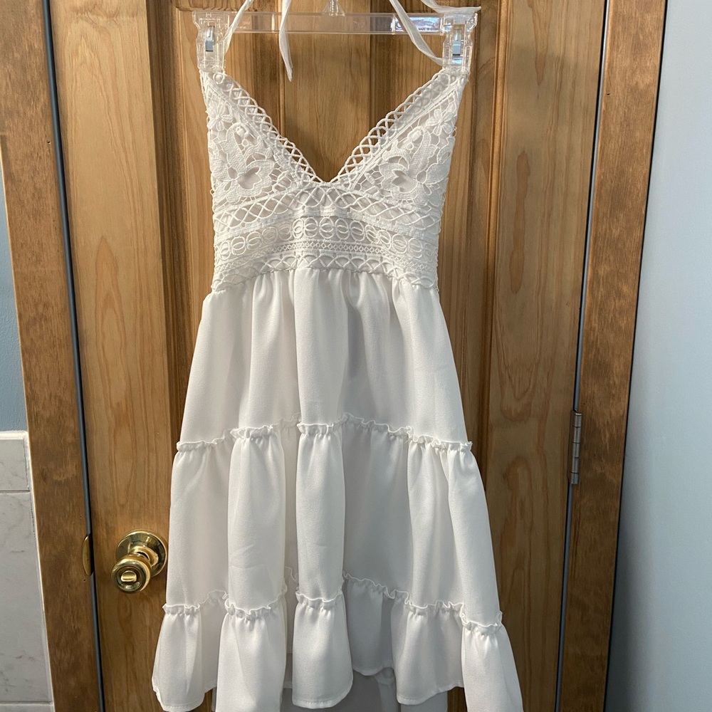 White Party Dress